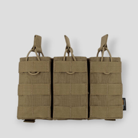 Porte-chargeur triple 5.56 attaches Molle